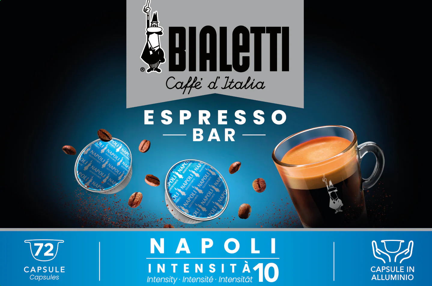Bialetti Multipack NAPOLI 72 Capsule