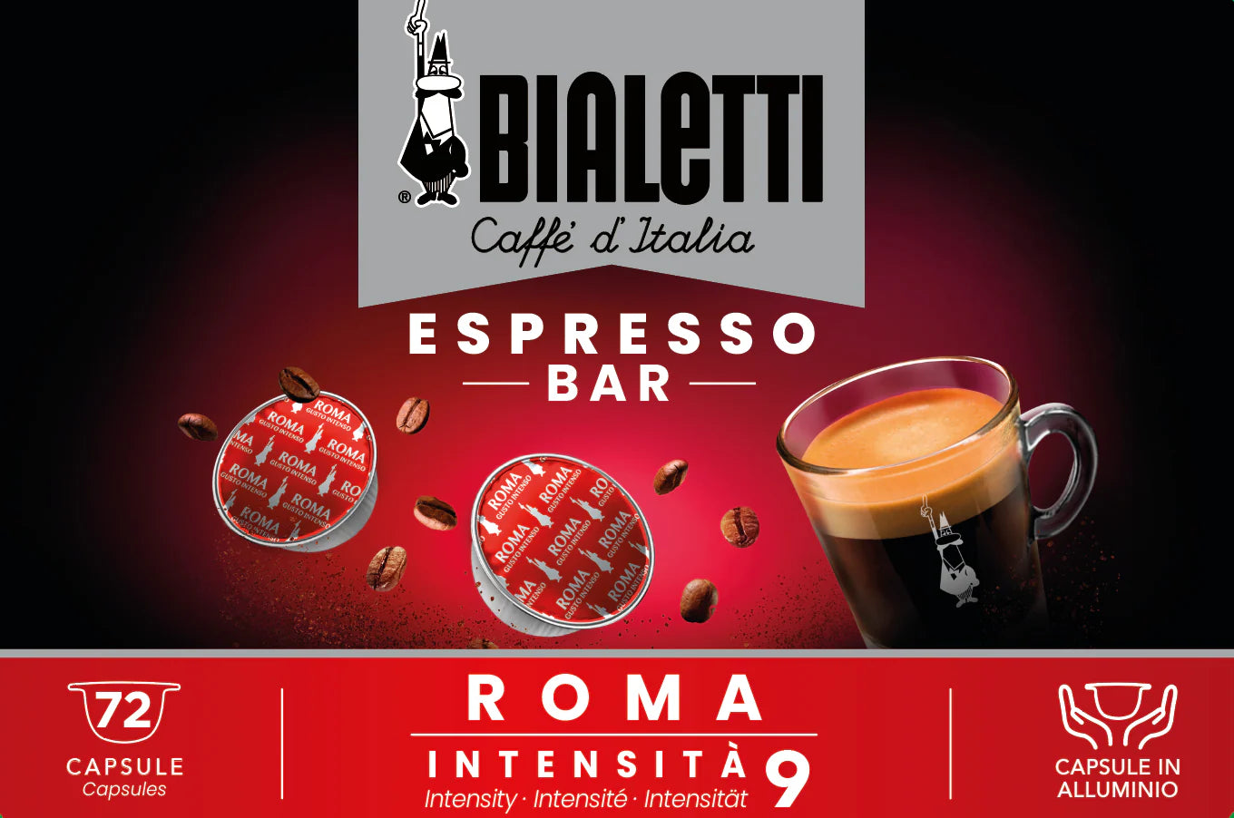 Bialetti Multipack ROMA 72 Capsule