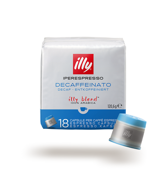 Illy Iperespresso DECAFFEINATO Cubo Home 18 Capsule