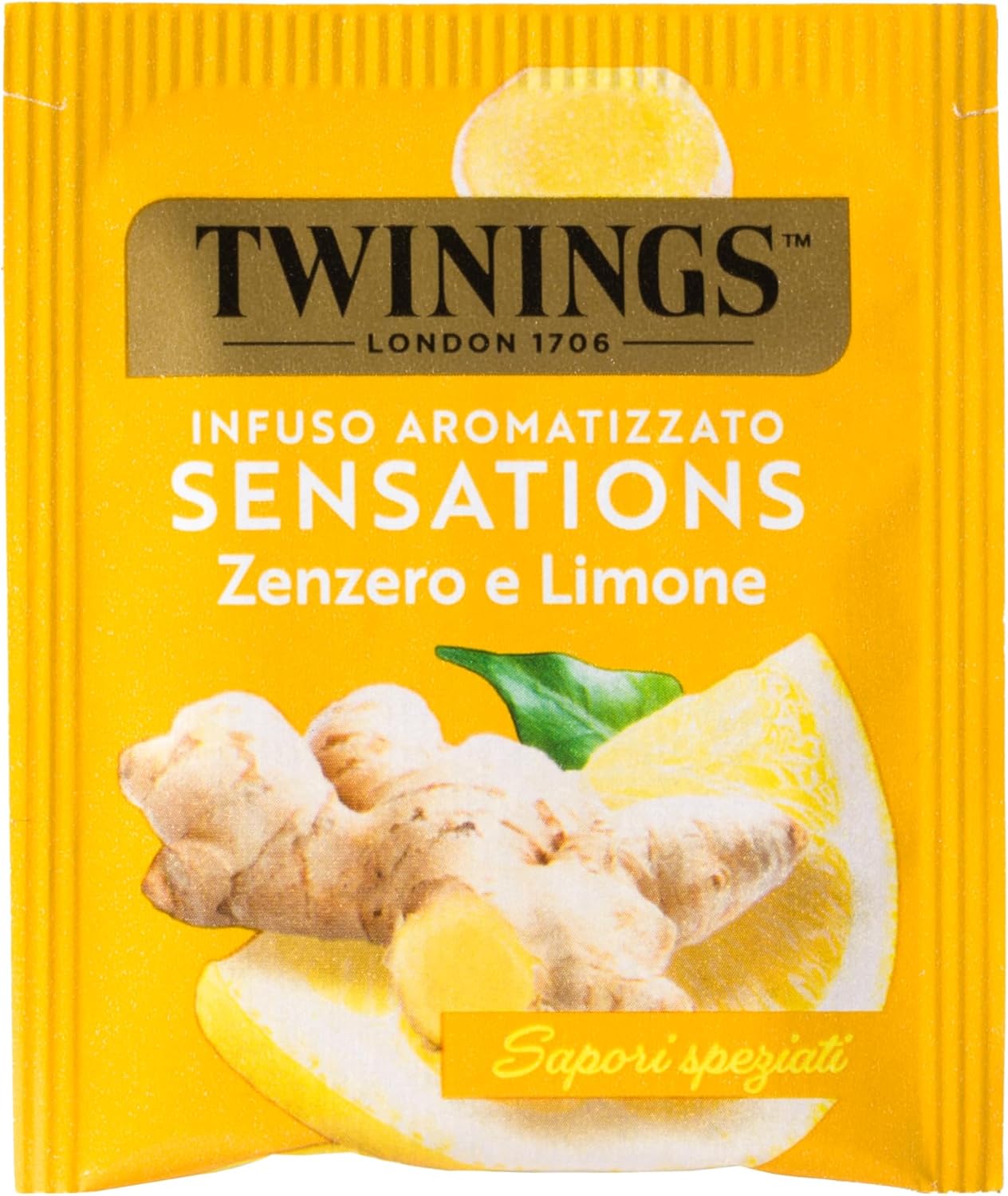 Twinings Infuso aromatizzato Zenzero e Limone 20 Bustine
