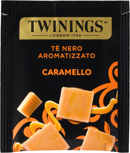 Twinings Tè nero aromatizzato Caramello 25 Bustine