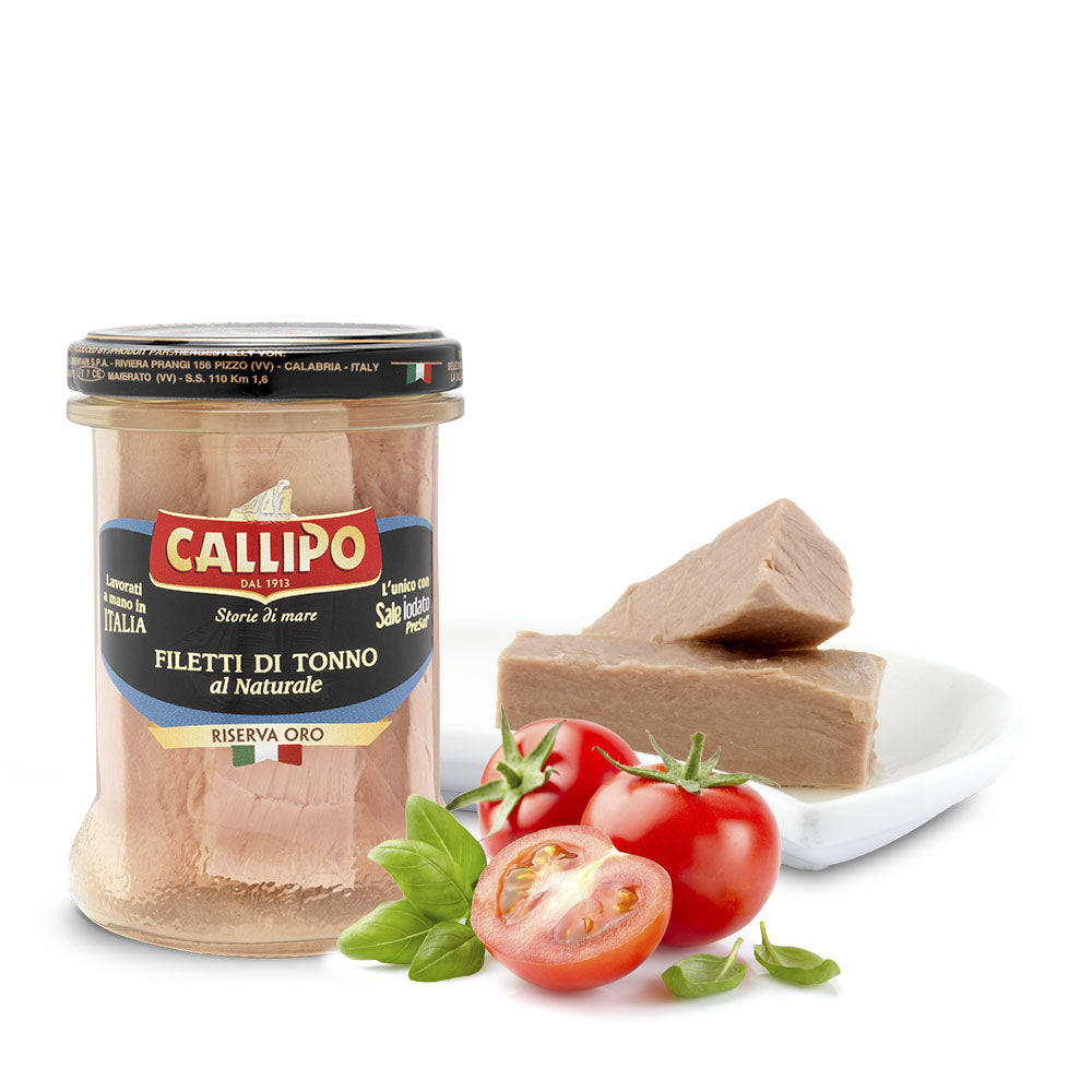 Callipo Riserva Oro filetti di Tonno g. 200 Naturale