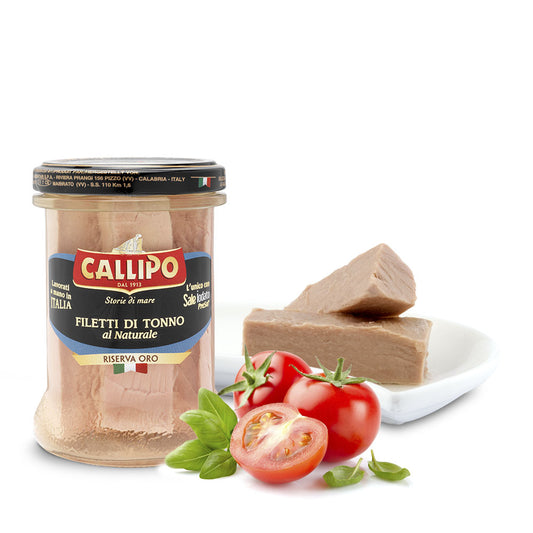 Callipo Riserva Oro filetti di Tonno g. 200 Naturale