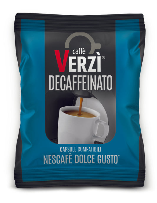 Verzì Caffè Dolce Gusto DECAFFEINATO 50 Capsule