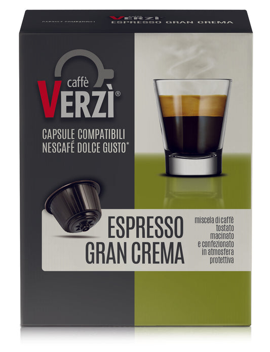 Verzì Caffè Dolce Gusto ESPRESSO GRAN CREMA 50 Capsule