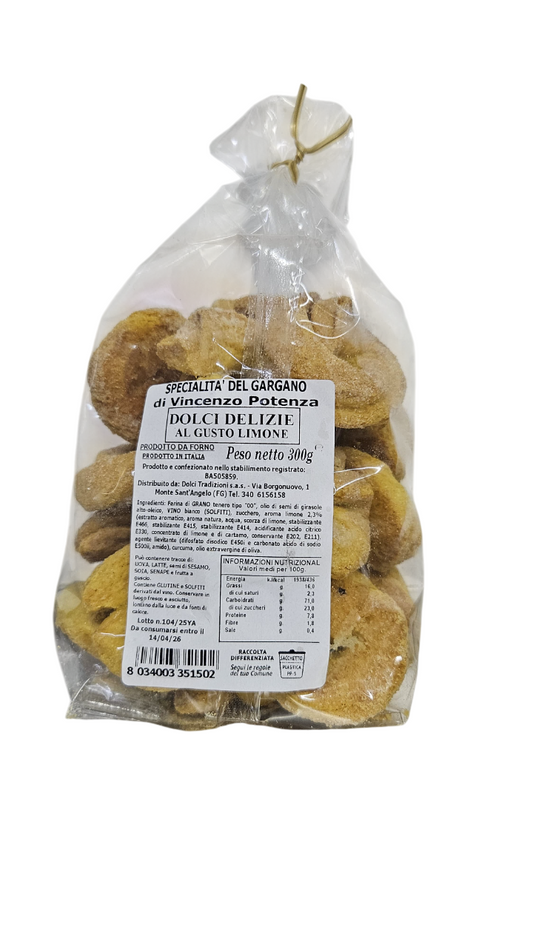 Dolci Delizie al Gusto Limone 300 Gr.
