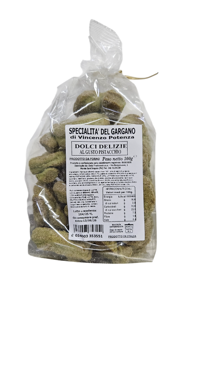 Dolci Delizie al Gusto Pistacchio 300 Gr.