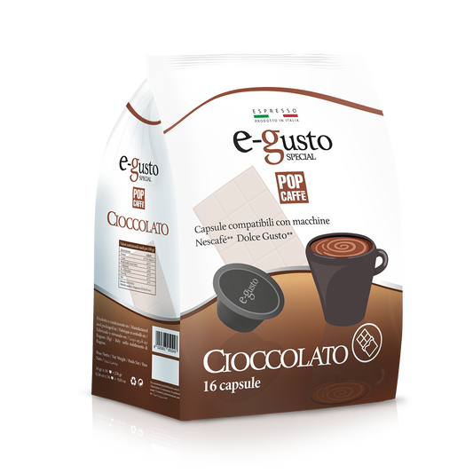 Pop Caffè E-Gusto CIOCCOLATA 16 Capsule