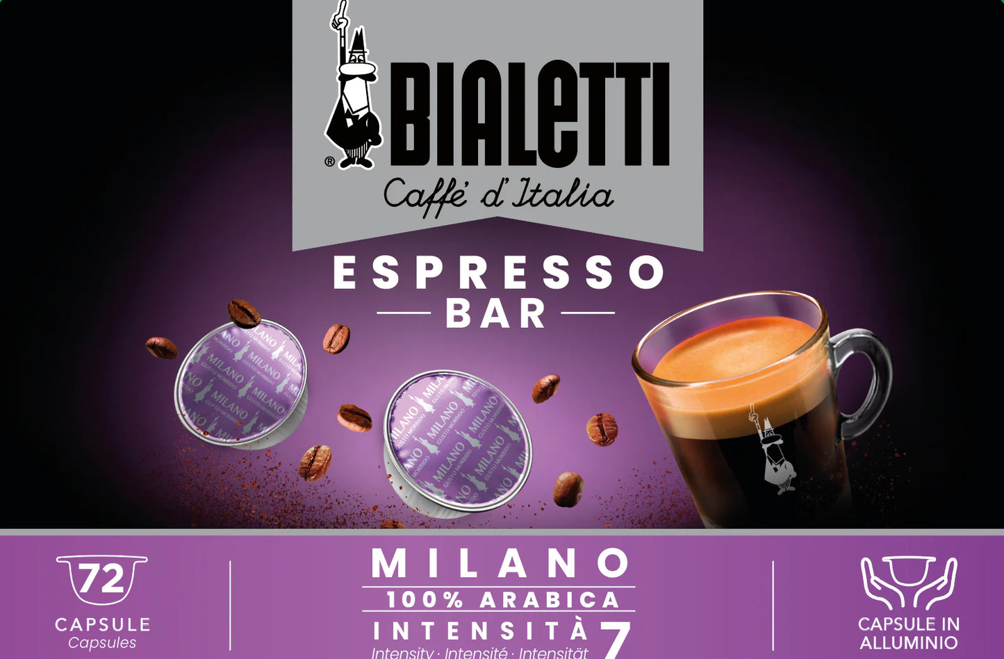 Bialetti Multipack MILANO 72 Capsule