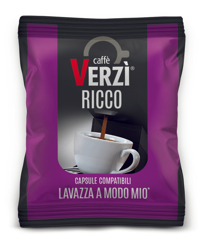 Verzì Caffè A Modo Mio Aroma RICCO 100 Capsule