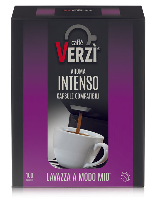 Verzì Caffè A Modo Mio Aroma INTENSO 100 Capsule