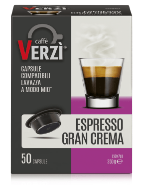 Verzì Caffè A Modo Mio ESPRESSO GRAN CREMA 50 Capsule