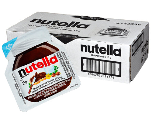 Nutella Ferrero Crema Spalmabile Monodose 120 vaschette da 15 gr