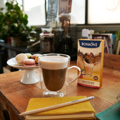 Caffè Borbone Bevanda Solubile Al Gusto NOCCIOLINO 10 Capsule