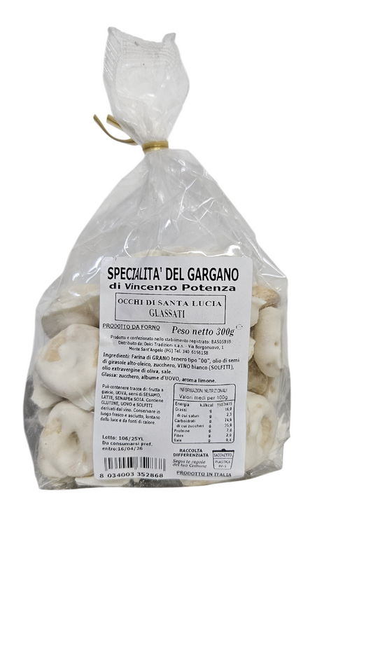 Occhi di Santa Lucia Glassati 300 Gr.