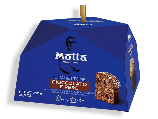 Motta Il Panettone Cioccolato e Pere 750 gr