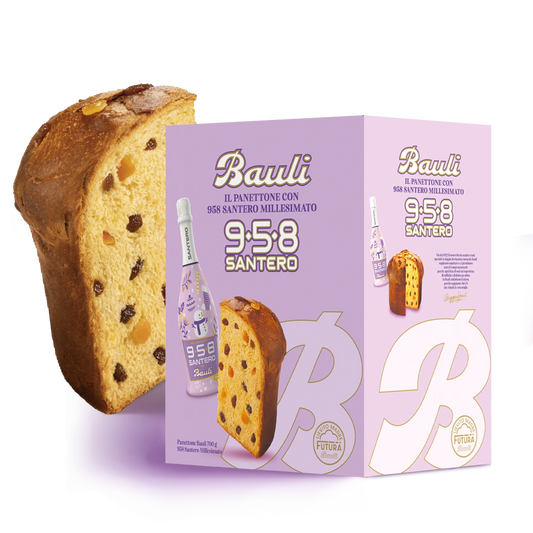 Bauli Il Panettone con Santero 958 Millesimato 700 gr + 75 cl