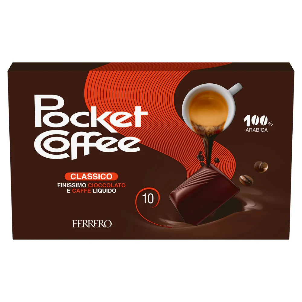 Pocket Coffee 10 Pz. 100% Arabica