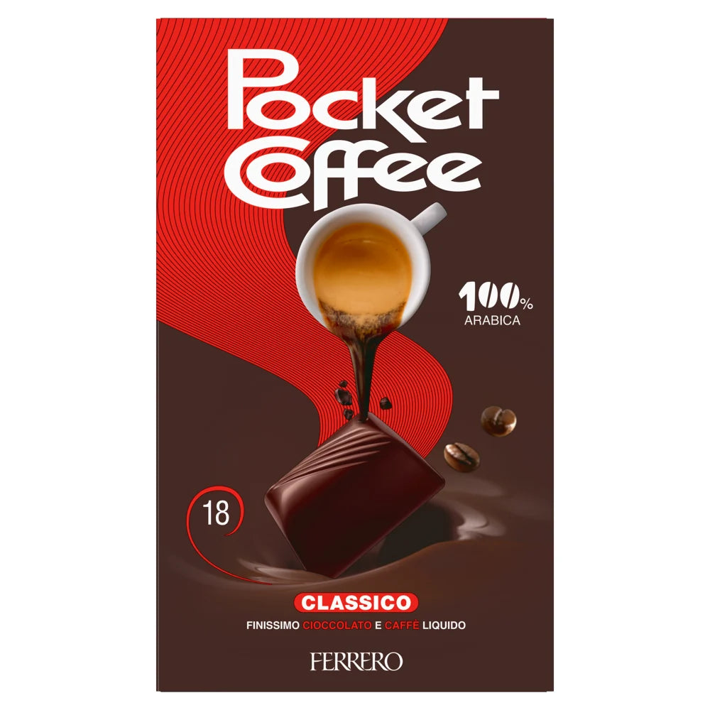 Pocket Coffee 100% Arabica  18 PZ.