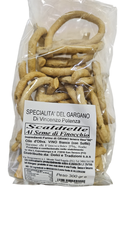 Scaldatelle al Seme di Finocchio 300 Gr.