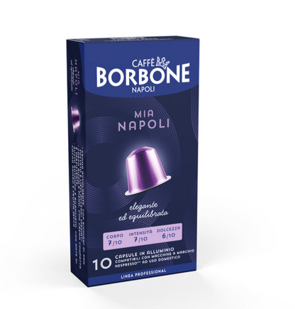 Caffè Borbone MIA NAPOLI in alluminio 10 Capsule