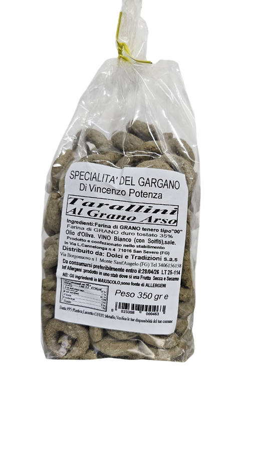 Tarallini al Grano Arso 350 Gr.