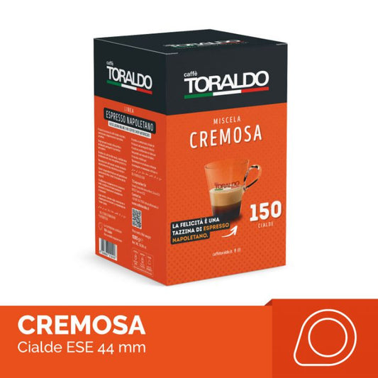 Caffè Toraldo Cialde Miscela CREMOSA 150 Cialde