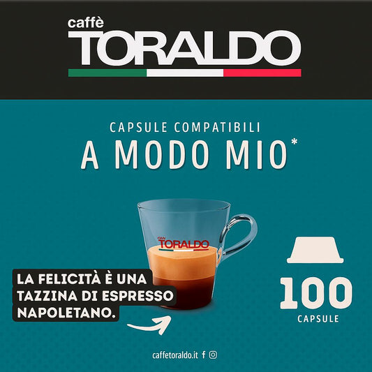 Caffè Toraldo A Modo Mio Miscela CREMOSA 100 Capsule