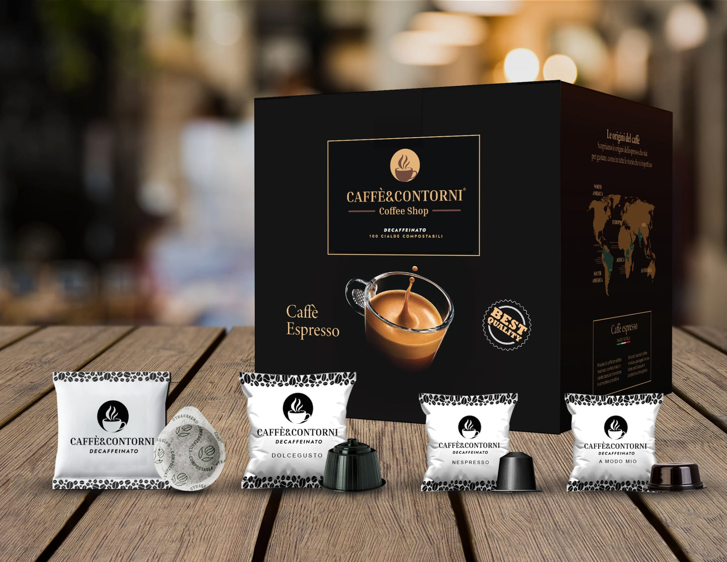 Caffè & Contorni Dolce Gusto Miscela Dek 50 Capsule