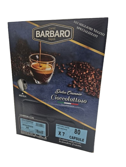 Barbaro Caffè Iper Espresso DECAFFEINATO 80 Capsule