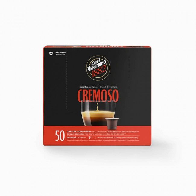 Caffè Vergnano Nespresso ÈSPRESSO CREMOSO 50 Capsule