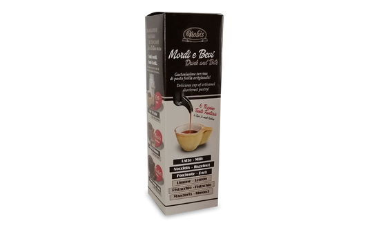 Nobis Tazzine in Pastafrolla Gusti assortiti 6 pz