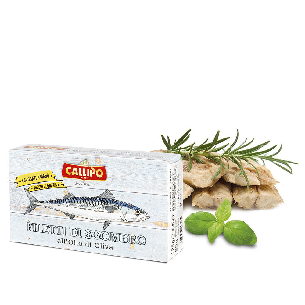 Callipo Filetti Di Sgombro g.125 all'Olio di Oliva