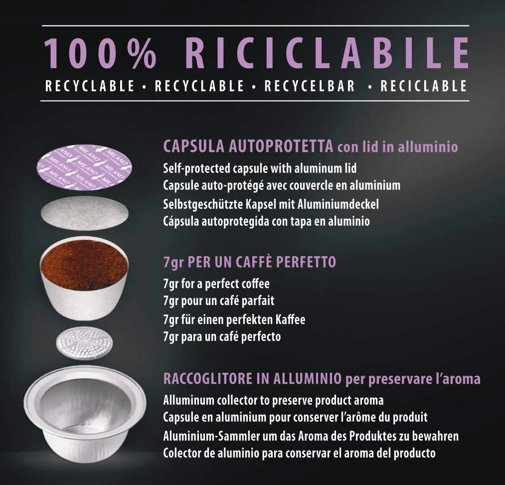 Bialetti Multipack MILANO 72 Capsule