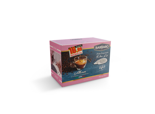 Caffè Barbaro ROSA VELLUTATO 140 Cialde