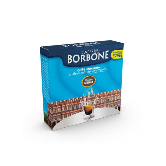 Caffè Borbone Macinato Miscela DECISA 2 x 250 Gr.
