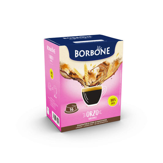Caffè Borbone Bevanda Solubile Al Gusto ORZO 16 Capsule