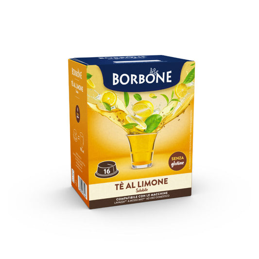 Caffè Borbone Bevanda Solubile Al Gusto THE LIMONE 16 Capsule