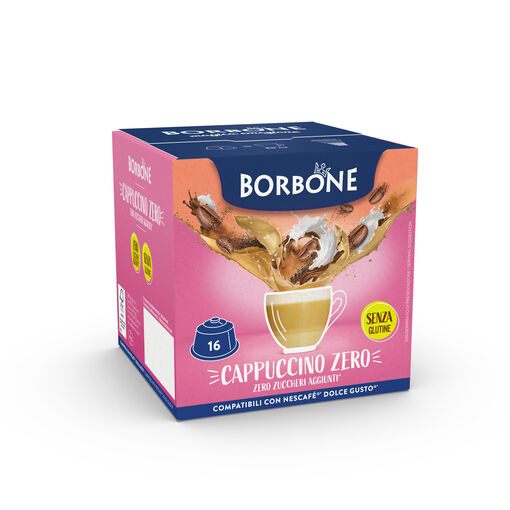 Caffè Borbone Bevanda Solubile Al Gusto CAPPUCCINO ZERO 16 Capsule