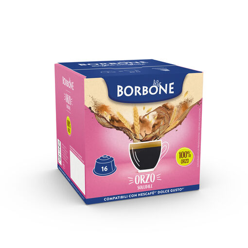 Caffè Borbone Bevanda Solubile Al Gusto ORZO 16 Capsule