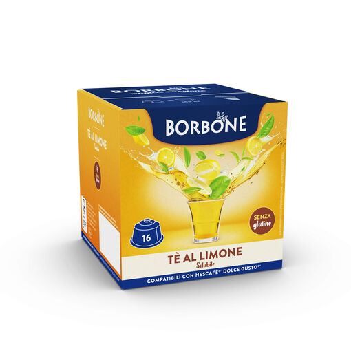 Caffè Borbone Bevanda Solubile Al Gusto TÈ AL LIMONE 16 Capsule