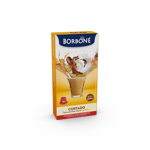 Caffè Borbone Bevanda Solubile Al Gusto CORTADO 10 Capsule