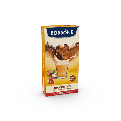 Caffè Borbone Bevanda Solubile Al Gusto NOCCIOLINO 10 Capsule
