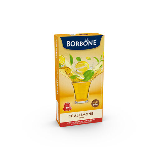 Caffè Borbone Bevanda Solubile Al Gusto THE AL LIMONE 10 Capsule