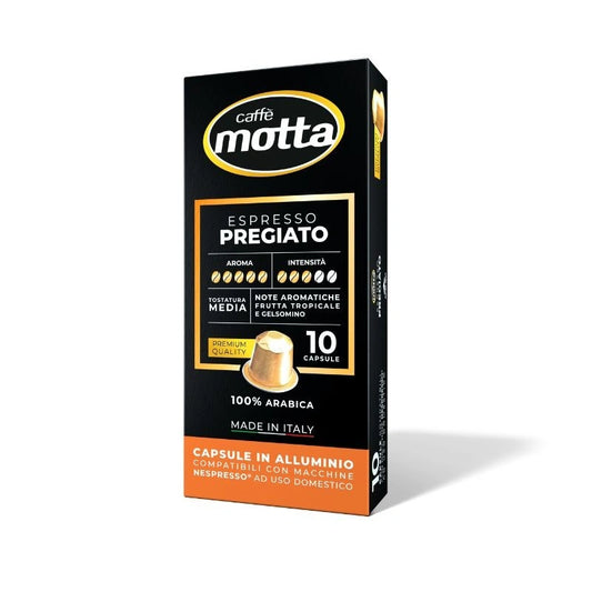 Caffè Motta Nespresso Alluminio PREGIATO 10 Capsule