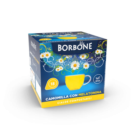 Caffè Borbone CAMOMILLA CON MELATONINA 18 Cialde
