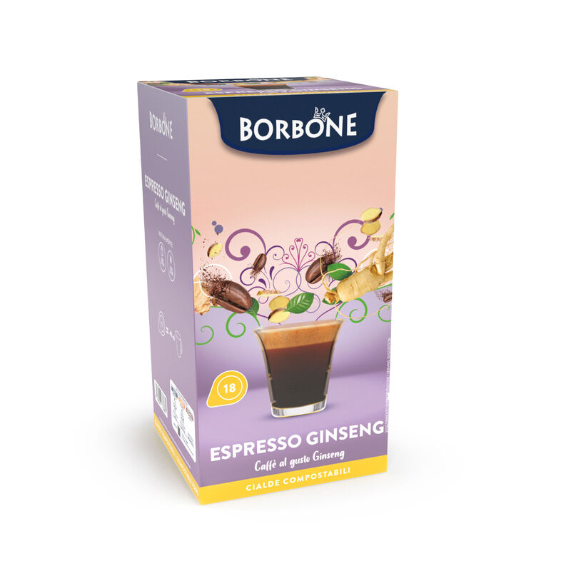 Caffè Borbone Espresso GINSENG 18 Cialde