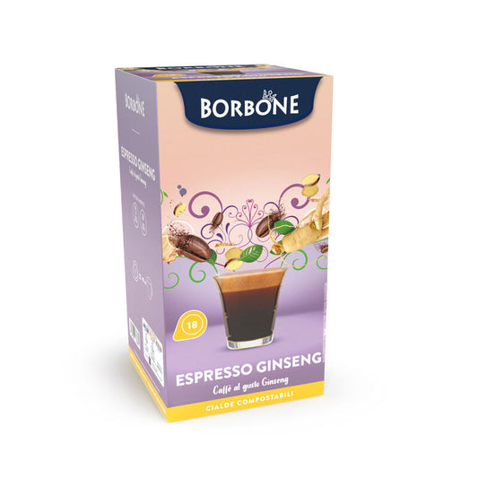 Caffè Borbone Espresso GINSENG 18 Cialde