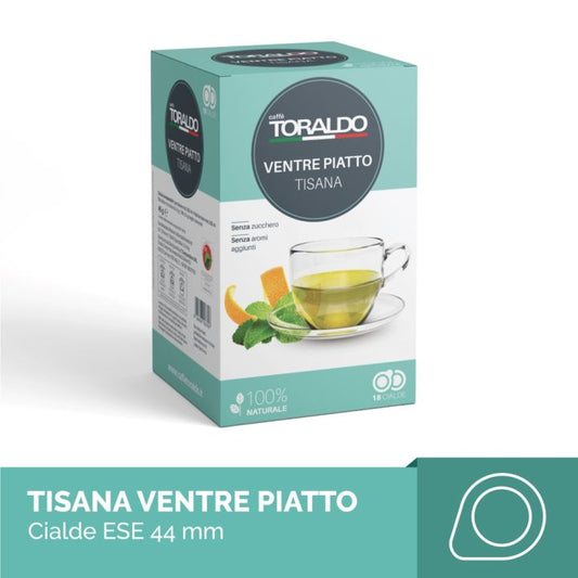 Caffè Toraldo TISANA VENTRE PIATTO 18 Cialde