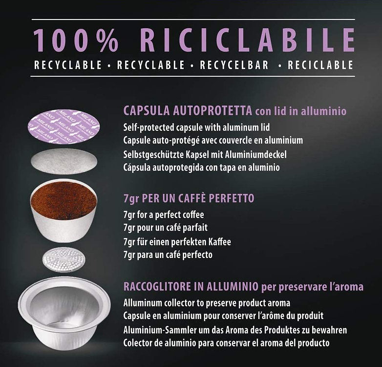 Bialetti Multipack MILANO 48 Capsule